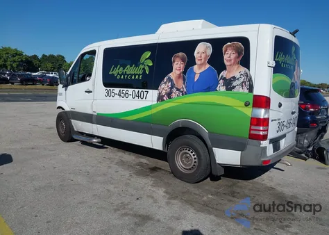 2016 Mercedes-Benz Sprinter 2500 Normal Roof from USA, damaged, VIN 8BRPE7DD9GE123426